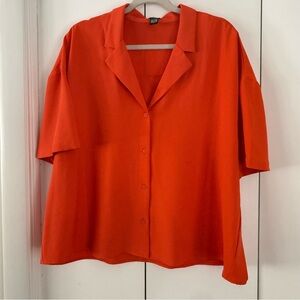 Express Button-Up Blouse